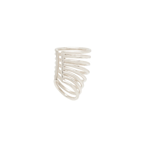 NOMADIC STACKED CUFF ZILVER